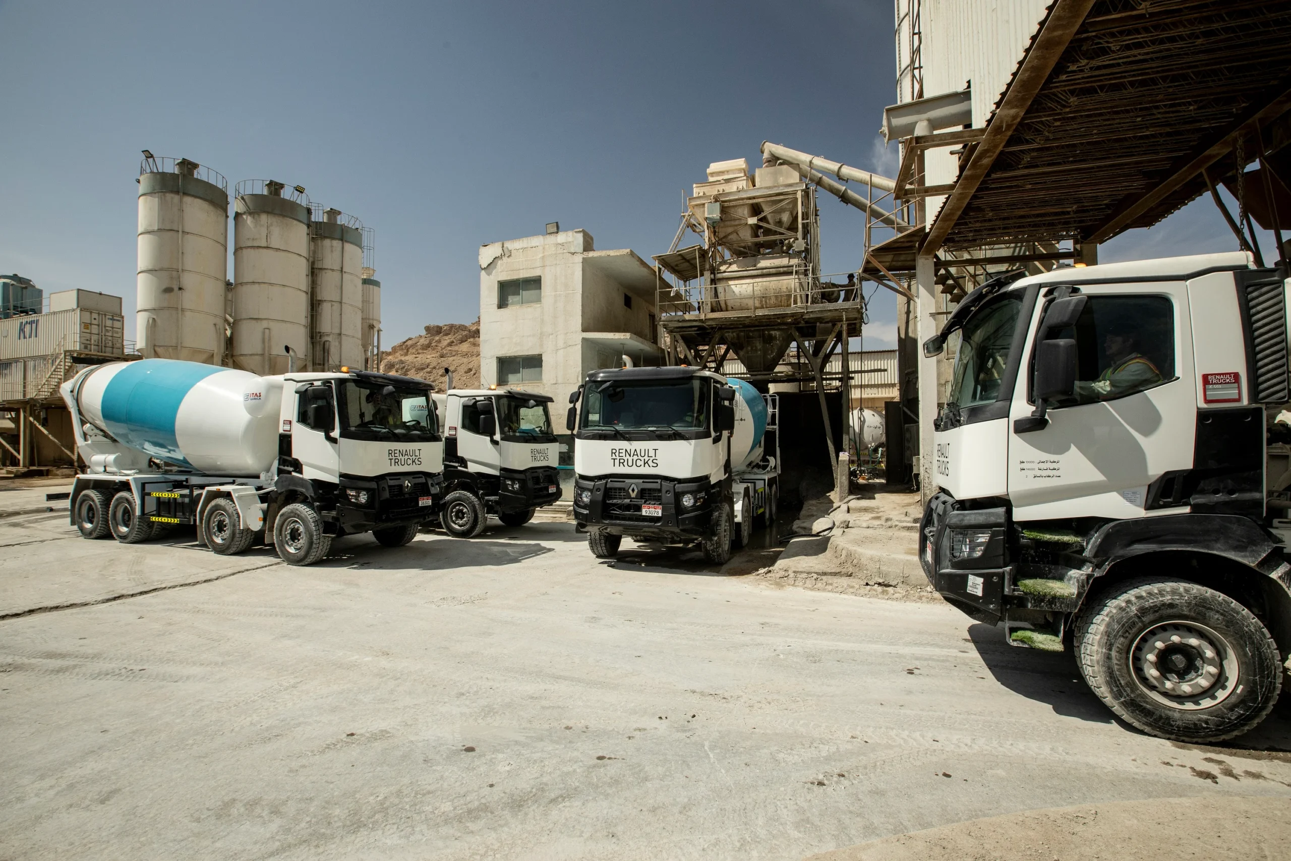 ready mix trucks scaled